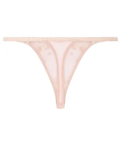 Chloe String mit hohem Bein - Rosa