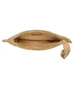 Clutch Raffia - Beige