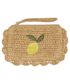 Clutch Raffia - Beige