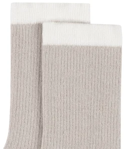 Crew-Socken aus Modal - Beige