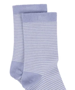 Crew-Socken aus Modal - Blau
