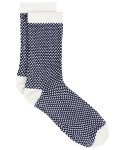 Crew-Socken aus Modal - Blau