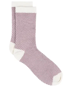 Crew-Socken aus Modal - Lila