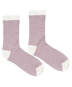 Crew-Socken aus Modal - Lila