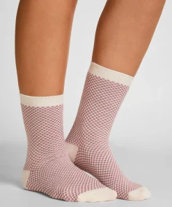 Crew-Socken aus Modal - Lila