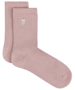 Crew-Socken aus Modal - Rosa
