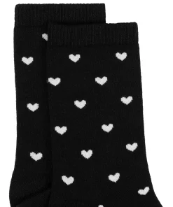 Crew-Socken aus Modal - Schwarz