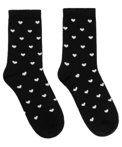 Crew-Socken aus Modal - Schwarz