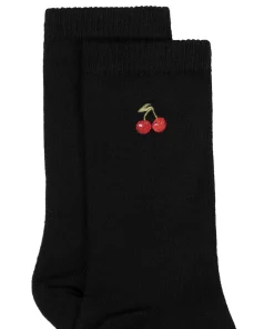 Crew-Socken aus Modal - Schwarz