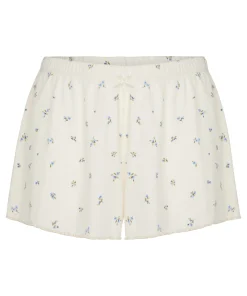 Daisy Pyjama-Shorts - Weiß