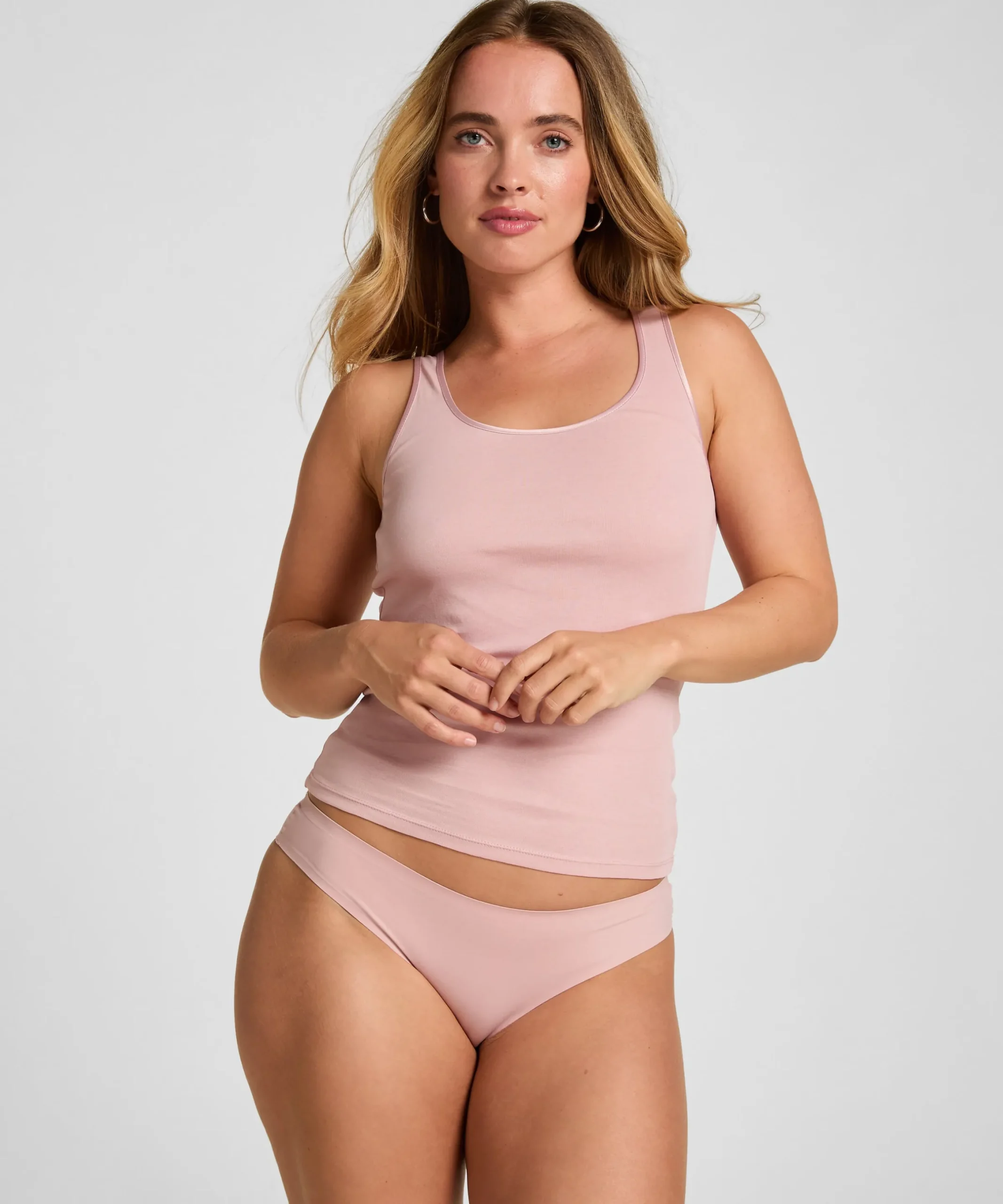 Damen Singlet Basic - Rosa