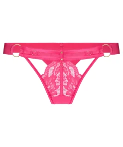 Emmeline Highleg String - Rosa