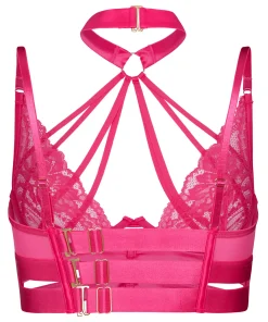 Emmeline Unwattierter Longline-Bügel-BH - Rosa