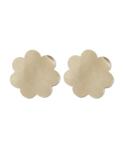 3er-Pack Satin Nipple Covers - Beige