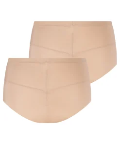 2er-Set Straffender Formslip - Beige