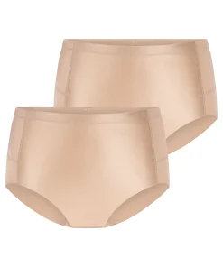 2er-Set Straffender Formslip - Beige