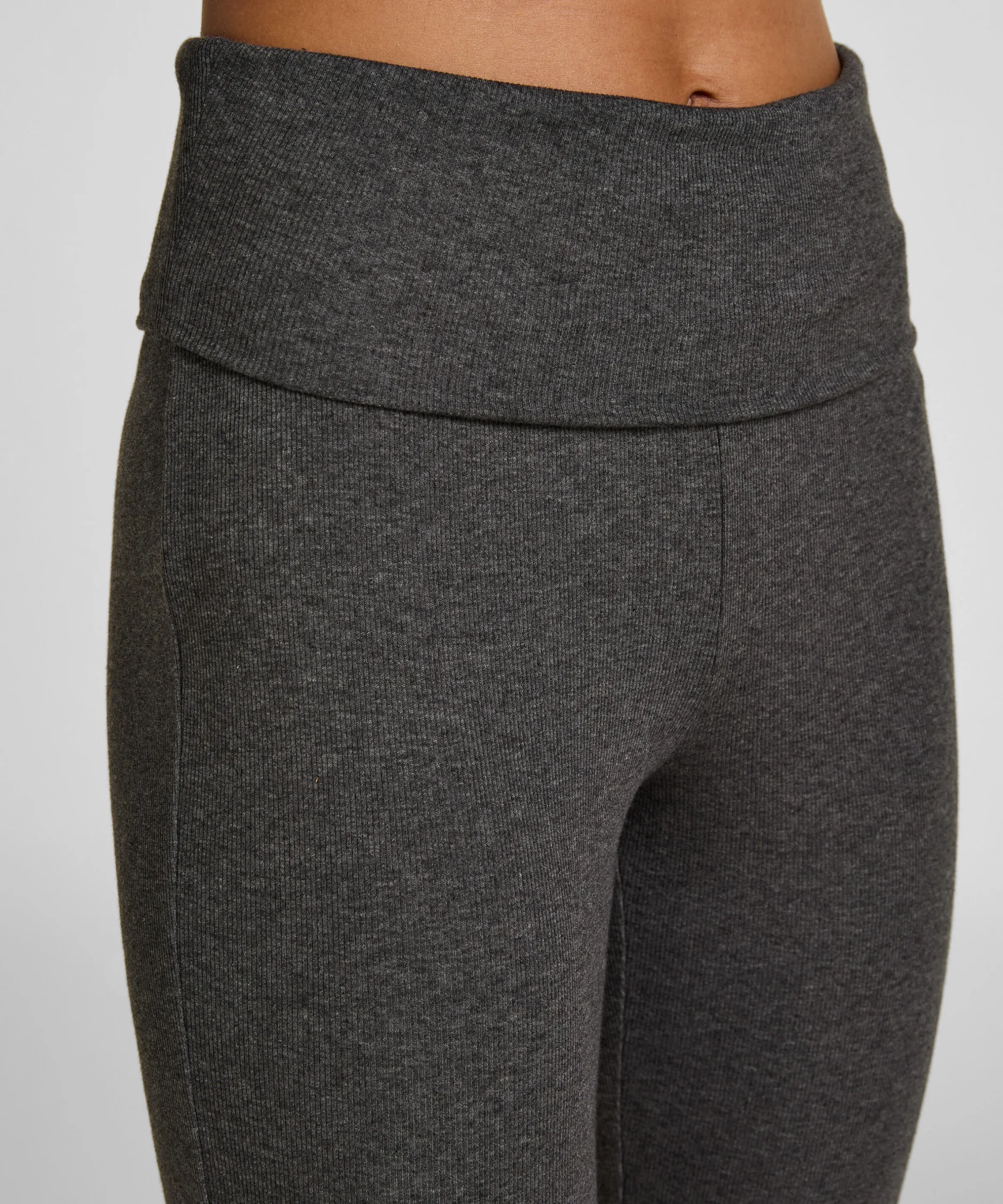 Flared Lounge Pants - Grau