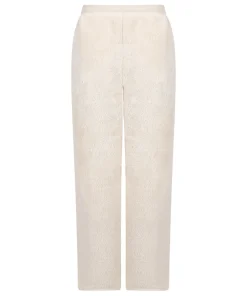 Fluffy-Fleece-Hose - Beige