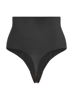 Formender Scuba-Tanga mit hoher Taille - Schwarz