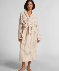 Frottee-Bademantel - Beige