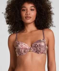 Gepolstertes Bügel-Bikini-Oberteil Ibiza - Lila