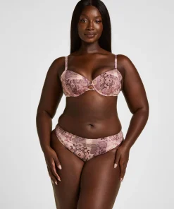 Gepolstertes Bügel-Bikini-Oberteil Ibiza - Lila