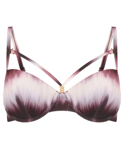 Gepolstertes Bügel-Bikini-Oberteil Mauritius - Lila