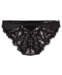 Grace Brazilian mit hohem Beinausschnitt - Schwarz
