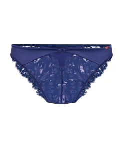 Grace Brazilian mit hohem Beinausschnitt - Blau