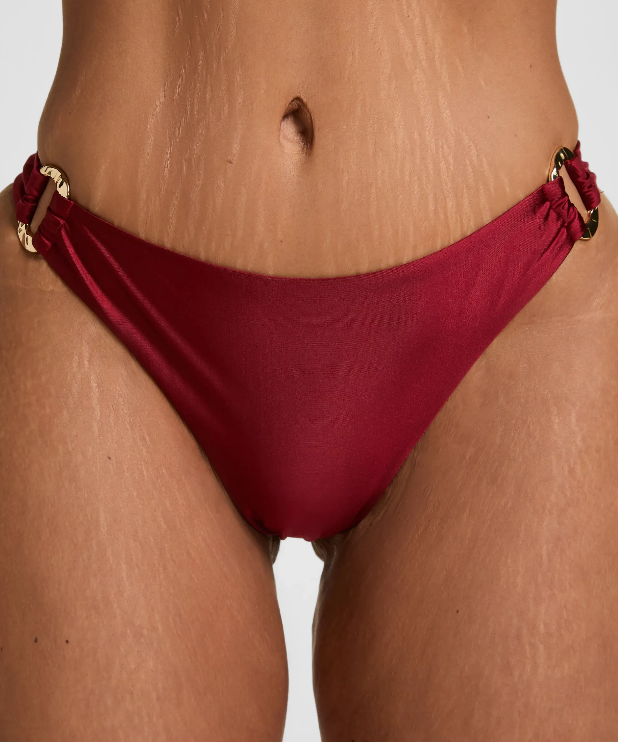 Highleg Bikinihose Bari - Rot