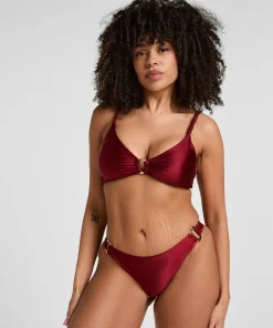Highleg Bikinihose Bari - Rot