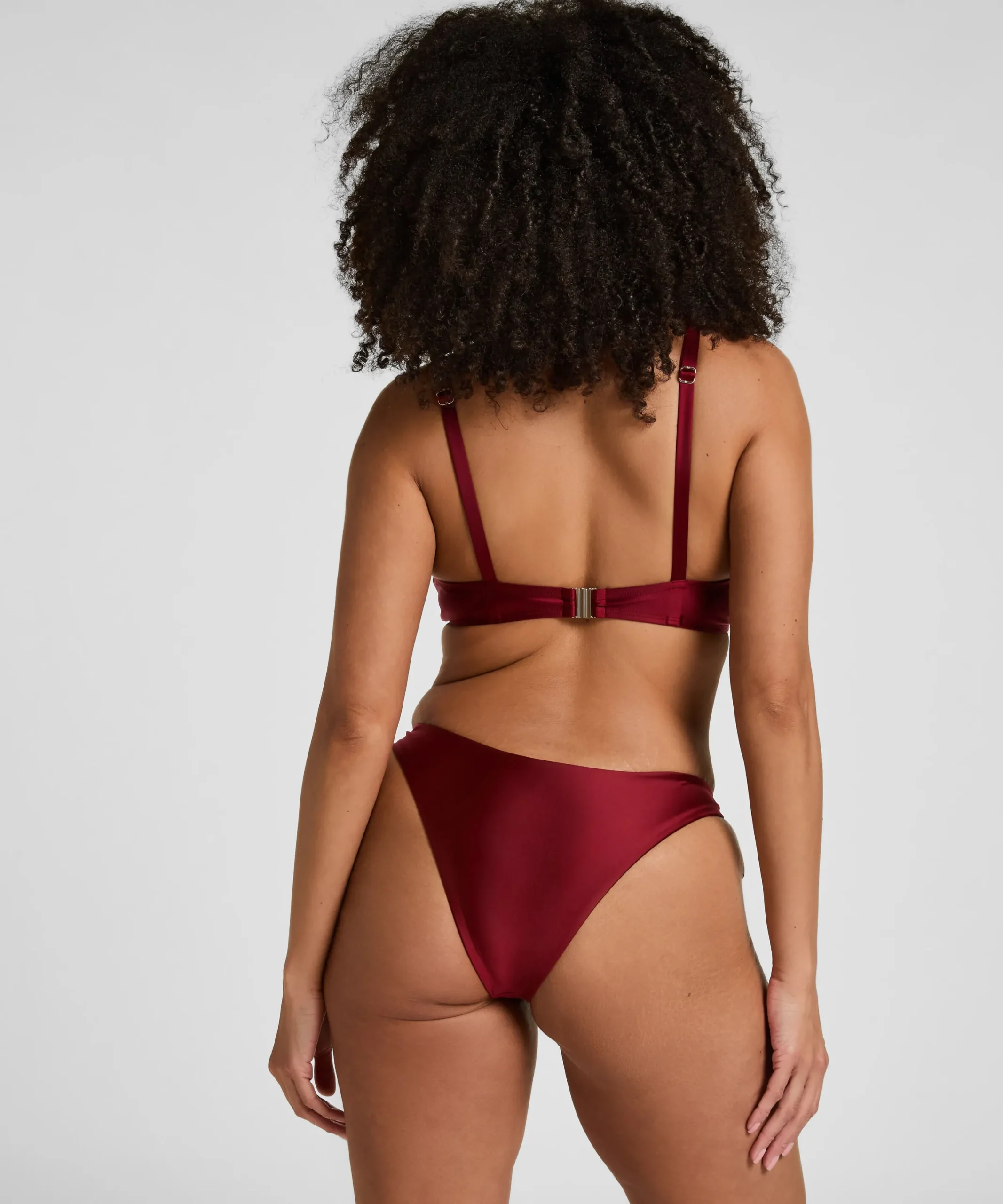 Highleg Bikinihose Bari - Rot