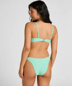 Highleg Bikinihose Luxe - Grün