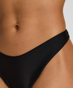 Highleg Bikinihose Luxe - Schwarz