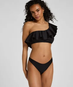 Highleg Bikinihose Luxe - Schwarz