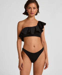 Highleg Bikinihose Malibu - Schwarz