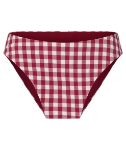 Highleg High-Waist Bikinihose Amalfi - Rot