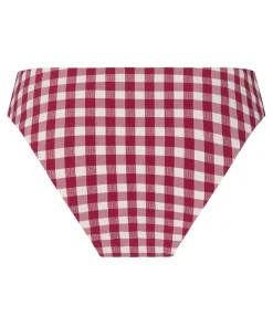 Highleg High-Waist Bikinihose Amalfi - Rot