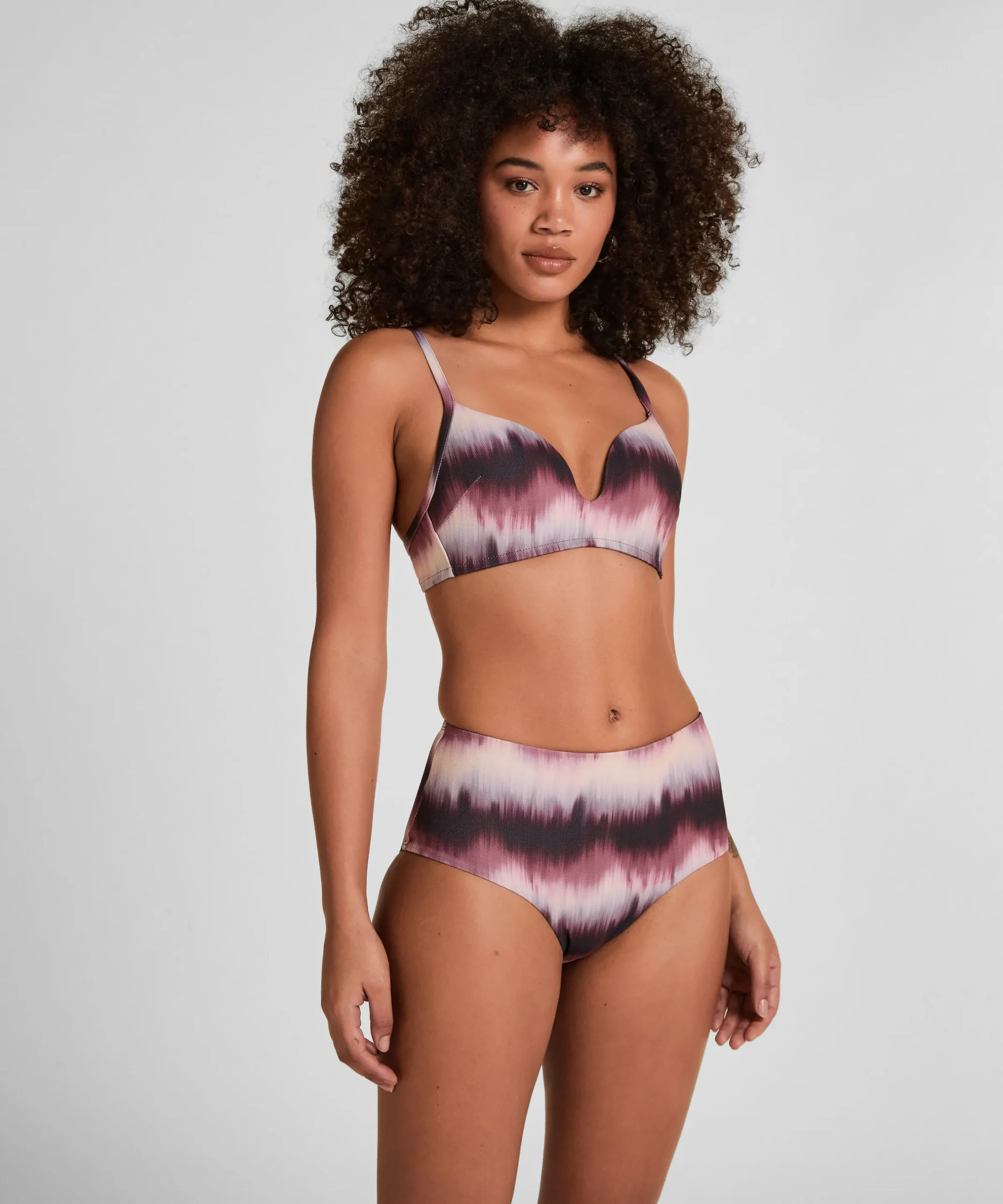 High-Waist Bikinihose Mauritius - Lila