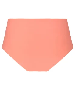 High-Waisted Formende Bikinihose Luxe - Orange