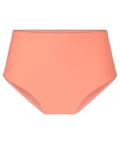 High-Waisted Formende Bikinihose Luxe - Orange