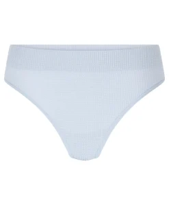 Hoch ausgeschnittener String Dianne - Blau