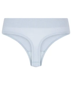 Hoch ausgeschnittener String Dianne - Blau