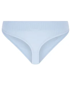 Hoch ausgeschnittener String Dianne - Blau
