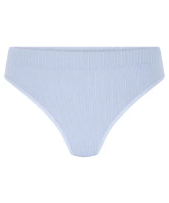 Hoch ausgeschnittener String Dianne - Blau
