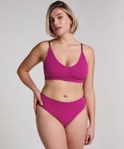 Hoch ausgeschnittener String Dianne - Rosa