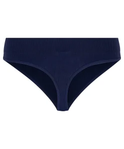 Hoch ausgeschnittener String Dianne - Blau