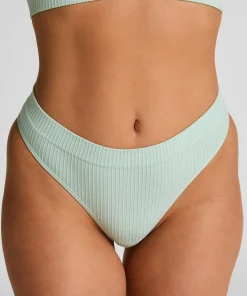 Hoch ausgeschnittener String Dianne - Grün