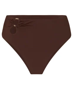 Hoch geschnittener Bikinihose Madrid - Braun