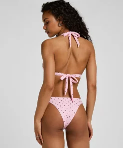 Hoch geschnittener Bikinihose Alicante - Rosa